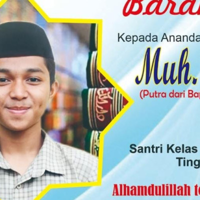 5 Tahun Berjuang, Ikhsan Santri PPTQ An Nail Gowa Akhirnya Hafidz 30 Juz