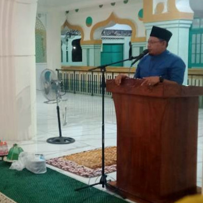 Peringatan Isra' Mi'raj di Masjid Raya Watampone, Ahmad Yani Ajak Jemaah Menjaga Kebersamaan dan Persatuan