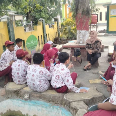 Melangkah ke Kedalaman Akhlak: Outing Class Tahlil di Taman MIN 2 Bone untuk Siswa Kelas 6