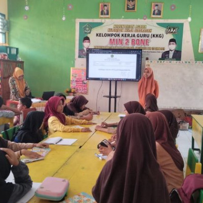 Bimbingan Asesmen Madrasah Berbasis Digital Membekali Siswa Kelas 6 MIN 2 Bone