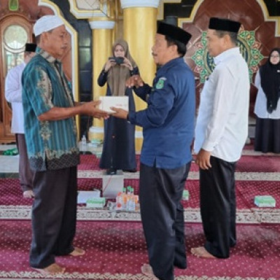 Sosialisasi Edukatif Baznas Kab. Sidrap dan KUA Watang Pulu Kepada Imam Mesjid Jelang Ramadhan