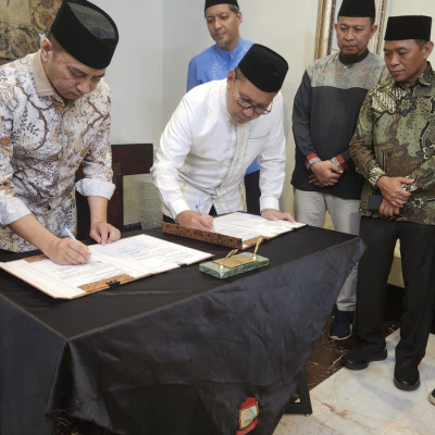 Irman Hadiri Penandatanganan Nota Kesepahaman (MoU) antara Pemerintah Kota Makassar dan UIN Alauddin Makassar