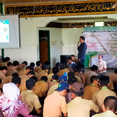 Panitia Asesmen MTsN 1 Bone Sosialisasikan Teknis Ujian Madrasah