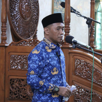 KakanKemenag Kota Makassar, H. Irman, Hadiri Acara Halal Bi Halal di Masjid Jami Al-Azhar