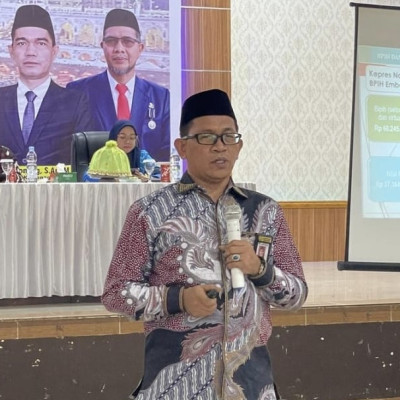 Manasik Haji di Bantaeng, Ikbal Ismail Minta Jemaah Haji Menjalin Silaturrahim dan Meminta Maaf