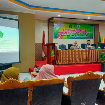 KUA Awangpone Turut Serta dalam Rapat Koordinasi Paham Keagamaan Islam di Kabupaten Bone