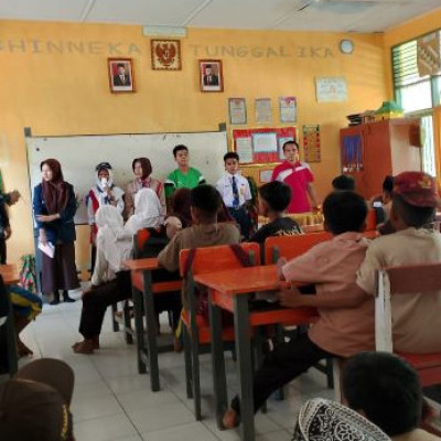 SMP Negeri 1 Awangpone Gelar Sosialisasi PPDB di MIN 2 Bone