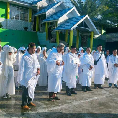 Ratusan Jemaah Haji Kota Parepare Antusias Ikuti Praktik Manasik