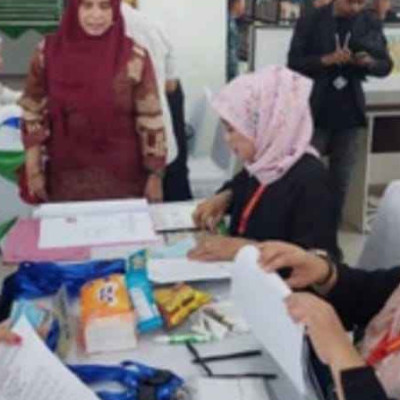 Pendaftaran Ulang Peserta Kafilah MTQ XXXIII Kabupaten Pinrang Berlangsung Lancar