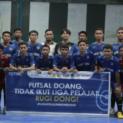 Tim Futsal MAN 1 Bone Raih Juara 2 Liga Pelajar Bone 2024