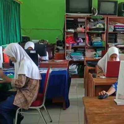 Siswa MTsN 2 Luwu Ikut OSN-K Tingkat Kabupaten Luwu