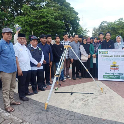 Kepala MIN 7 Bone Turut Meriahkan Kegiatan Sejuta Kiblat 