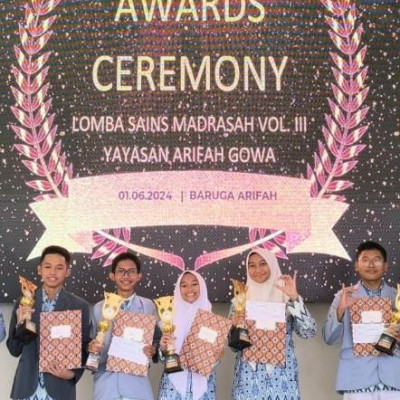 Delapan Siswa MAN Insan Cendekia Gowa Borong Juara Lomba Sains Madrasah 2024