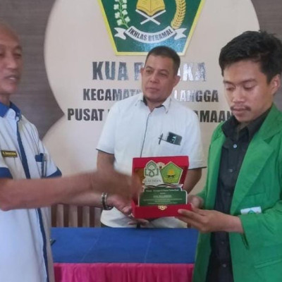 Pelepasan Mahasiswa Magang UIN Alauddin Makassar di KUA Pallangga