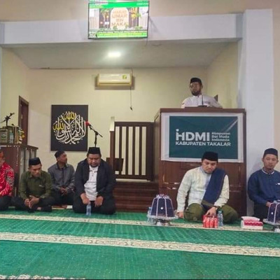 Hadiri Pelantikan HDMI Takalar, Muhammad Afrizal Sampaikan Pesan Menteri Agama