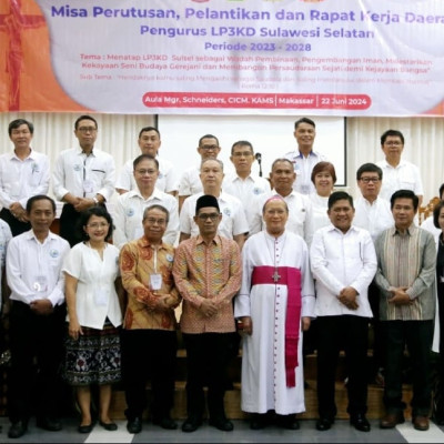 Hadiri Pelantikan LP3KD, Kakanwil : Tanamkan Pesan Agama dalam Bentuk Kesalehan Sosial