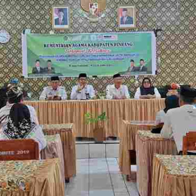 Kakan Kemenag Pinrang, Irfan Daming Berikan Arahan pada Peserta Asesmen Kompetensi GTK Madrasah 2024