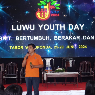 Pembimas Katolik Beri Motivasi Moderasi Beragama Bagi Peserta Camping Luwu Youth Day