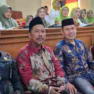 Amin Hanafi, Kepala KUA Watang Sawitto, Hadiri Pelantikan Pengurus Anak Cabang Muslimat NU Kabupaten Pinrang