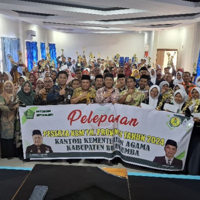Lepas Kontingen KSM 2024, Kakankemenag Target Kabupaten Bulukumba sebagai Juara Umum