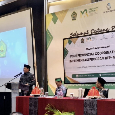 Bidang Penmad Hadirkan Direktur KSKK Buka Rakor PCU dan Implementasi Program REP-MEQR Tahun  2024