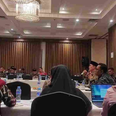 Koordinasi dan Evaluasi Kemenag Sulsel:  Wahyuddin Hakim Fokus pada Capaian Kinerja