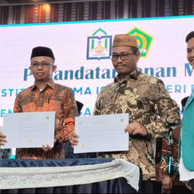 Kemenag Selayar Tandatangani MoU IAIN Pare-Pare pada Pembukaan KSM Tingkat Provinsi Tahun 2024