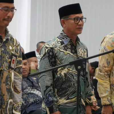 H. Jamaruddin Lantik Tiga Pejabat Eselon IV  Lingkup Kantor Kemenag Barru