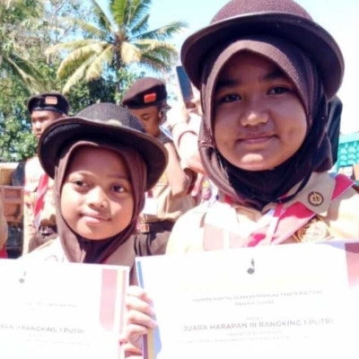 Peserta MIN 8 Bone Raih Juara Harapan di Lomba Rangking 1 Kwarran T.R