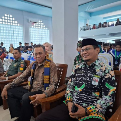 Kakan Kemenag Sinjai Hadiri Sidang Senat dan Wisuda Sarjana XXIX dan Magister VI UIAD Sinjai