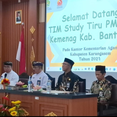 Kakan Kemenag Bantaeng Pimpin Tim Study Tiru Zona Integritas di Bali