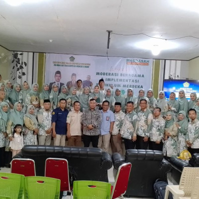 MTsN 2 Bone Gelar Kegiatan Workshop Moderasi Beragama dan IKM