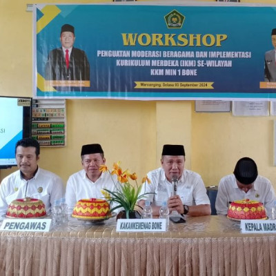 Kakan Kemenag Bone; Ingin Mengembangkan Madrasah, Libatkan Masyarakat