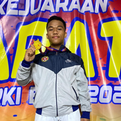 Fadlan, Siswa MAN 1 Bone, Taklukkan Kejuaraan Karate Forki Bone 2024 