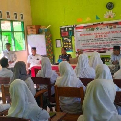 KUA Pallangga Gelar BRUS di Pondok Pesantren Teknologi At-Thahiriyah