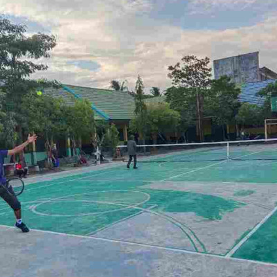 Sempat Vakum, Tim Tennis Lapangan MAN Pinrang Aktif Latihan