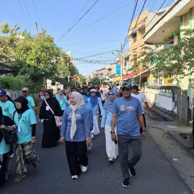 Faried Wajedi Meriahkan Jalan Sehat Harkopnas Tingkat Provinsi Sulawesi Selatan di Kepulauan Selayar