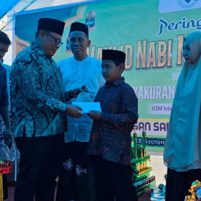 Kemenag Bone Berikan Reward Kepada Fadlan Juara I Nasional KSM 2024