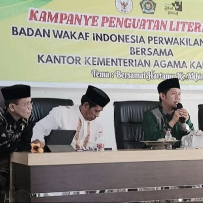 Kemenag Soppeng Kampanye Penguatan Literasi Wakaf