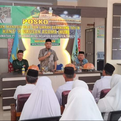 Permantap Kesiapan Calon Jemaah Haji, Kemenag Takalar  Gelar Manasik Haji Sepanjang Tahun