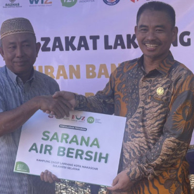 Kemenag Kota Makassar Dukung Program Kampung Zakat Lakkang dengan Bantuan Sumur Bor