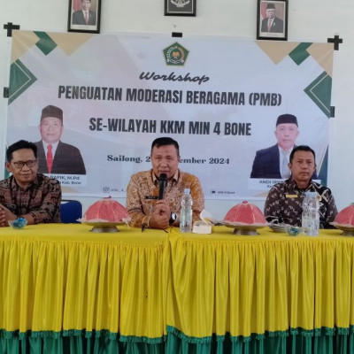 Kepala Kemenag Bone: Moderasi Beragama untuk Harmoni Sosial dan Toleransi