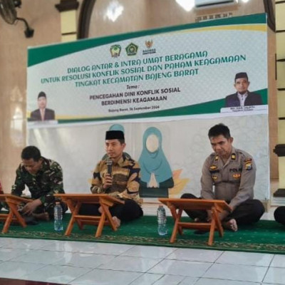 Cegah Dini Konflik Sosial Berdimensi Keagamaan dalam Wilayah Kerja, KUA Bajeng Barat Gelar Dialog