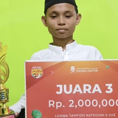 Santri PPTQ An Nail Gowa Raih Juara 3 Hifzil Qur'an Pada Ajang Fasih 2.0 Tahun 2024