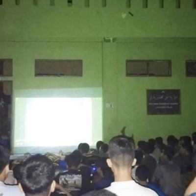 Tak Lupakan Sejarah, Santri PPTQ An Nail Gowa Nobar Film G30S/PKI