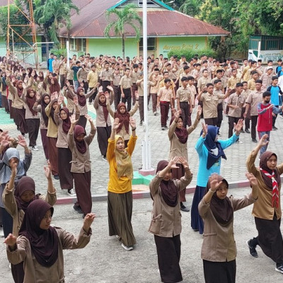 Lima Manfaat Rutinitas Senam Pagi di MAN 2 Kota Parepare