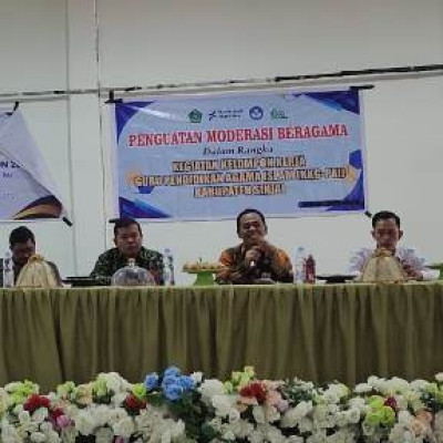 Penguatan Moderasi Beragama FKG, KKG, dan MGMP GPAI se-Kabupaten Sinjai