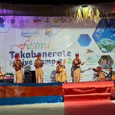 Kemenag Selayar turut meriahkan Festival Taka Bonerate Dive camp 2024 di Jinato