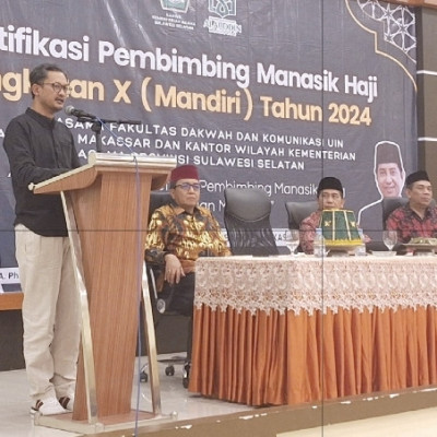 Tenaga Ahli Menag RI, Gus Hasan Buka Pelatihan Sertifikasi Pembimbing Manasik Haji Angkatan X