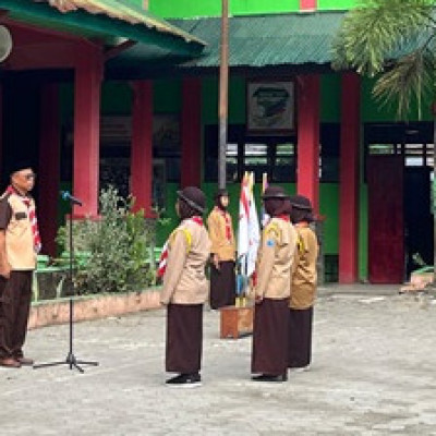 Pelantikan Bantara Ambalan Al-Ma'arif Scout MAN Sidenreng Rappang